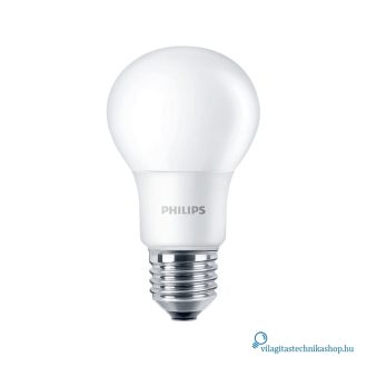   Philips CorePro LEDbulb ND 8-60W A60 E27 827 meleg fehér 60W helyett normál izzó