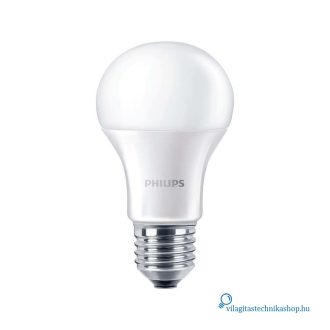   Philips CorePro LEDbulb ND 10-75W A60 E27 827 melegfehér 75W helyett normál izzó